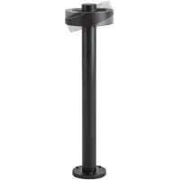 LUCANDE LED tuinpadverlichting Nirella, 60 cm, zwart, CCT, IP65 Nirella, zwart, metaal, Modern