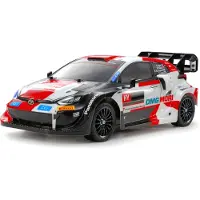 Tamiya 1:10 RC auto Elektro Sportwagen 1:10 RC Toyota GAZOO Racing WRT/GR Yaris Brushed 4WD Bouwpakket TT-02