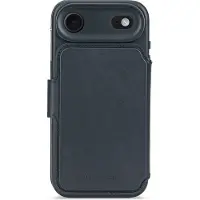 Decoded Leather Detachable Wallet - iPhone Air - Navy Shadow