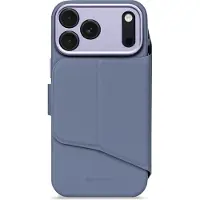 Decoded Zwartured Silicone 2 In 1 Wallet iPhone 17 Pro Max Hoesje Blauw