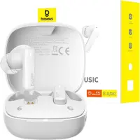 Baseus Bluetooth hoofdtelefoon Bowie E19 wit