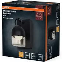 Osram Wandlamp buiten ENDURA CLASSIC COWBELL, alu / grijs / zink, Aluminium, Modern, Wandlamp buiten