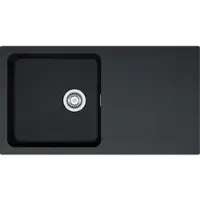 Franke Orion - OID 611 tectonite spoelbak, 94x51 cm, zwart 114.0288.543