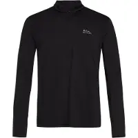 Protest Skipully Men Strayed 1/4 Zip Top True Black-M