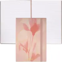 BOSS A5-notitieblok met roze bloemenprint