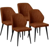 Furniture Style Triana Stoelenset 49.5x84x17.5 Cm 4 Eenheden