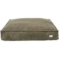 CAFIDE Comfortabele hondenmand van ribfluweel – Groen – Wasbaar, anti-slip & afritsbare hoes – Cuadra