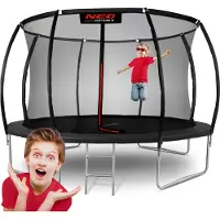 Neo-Sport Serie - Trampoline - 374 cm - Inwendige Veiligheidsnet - Maximaal Draagvermogen 150 kg