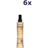 L'Oréal 6x Elnett Satin Heat Protection Spray Glad 170 ml