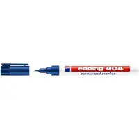 Edding Permanentmarker | blauw | streepbreedte 0,75 mm ronde punt | 10 stuks - 4-404003 4-404003