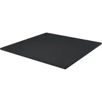 NRG Fitness Rubberen Tegel - 100x100x2 cm - Zwart