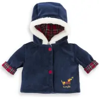 Corolle babypop jas - Holidays poppenkleding 30cm winterjas.