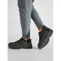 SKECHERS Work, sportieve veterschoen, zwart