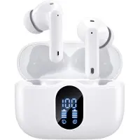 Siltcon SoundWave Pro 1 - Draadloze Oordopjes – Oortjes Draadloos – Oordopjes – Oortjes - Bluetooth Oordopjes - Noise cancelling ANC+ENC - Universeel - BT 5.3 - Wit