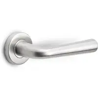 Formani Basics LB10 deurkruk geveerd op rozet - mat RVS