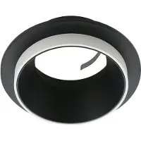 Eglo Ronde inbouwspot Carosso met witte ring