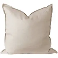 Scandi Living Calm kussenhoes linnen 50x50 cm Greige