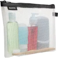 Leitz WOW Reisetui Cosmetica, zwart 10 stuks