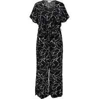 ONLY Carelicia Regular Fit Jumpsuit Dames Zwart 48