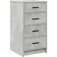 vidaXL Dressoir Betongrijs 40 x 41 x 75 cm Bewerkt hout