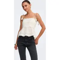 ONLY Onlmiva Top Dames Wit Xl