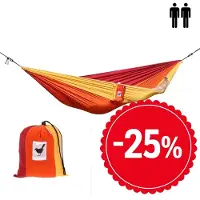 Morethanhip - Reis Hangmat - Geel/Rood/Oranje