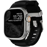 Nomad Rocky Point Band - 42/44/45/49mm - Carbon Black/Natural