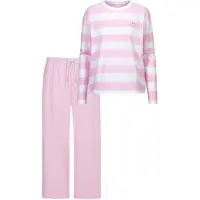 Mey Pyjama 'Streaked Lines' rosa