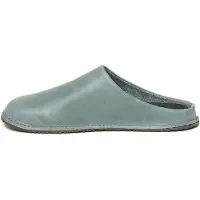 Gottstein - Leder Loafer - Pantoffels 41, turkoois/grijs