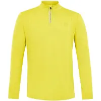 Protest Skipully Men Rewill 1/4 Zip Active Top Lime Splash-XS