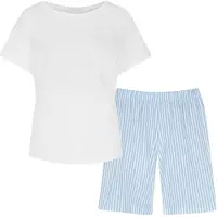 Mey Pyjama 'Night2Day' blauw