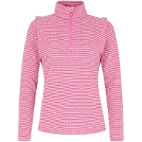 Protest Skipully Women Prtivory 1/4 Zip Active Top Foxy Pink-M
