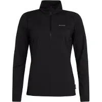 Protest Skipully Women Senna 1/4 Zip Top True Black-XL