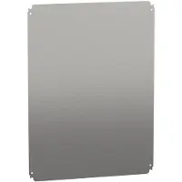 Schneider Electric APC Montageplaat, eenvoudig te installeren, afmetingen 800 x 600 mm, gemaakt van verzinkt staal