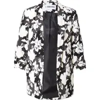 Pieces Blazers 'PCBosella' pasteelgeel / antraciet / zwart / wit