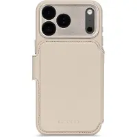 Decoded 2 in 1 Leather Detachable Wallet MagSafe voor de Apple iPhone 17 Pro Max - Solid Clay
