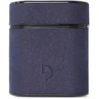 Decoded Aircase Leren AirPods Hoes Blauw