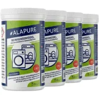 Alapure Reinigingsmiddel Wasmachine voor Gaggenau 00312518 / 00311928 (4x200g)