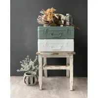 Hachiman Trunk Story Mini - Baked green - 23,5W x 17,9H x 8,9L cm / Kunststof