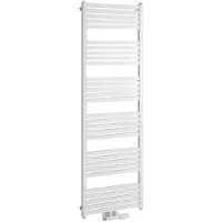 Bruckner Grunt Badkamerradiator 50x161cm, middenaansluiting, wit
