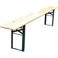 Fletcher Prentice Opklapbare Bierbank - 220 (l) X 25 (b) cm - Tuinbank FN990
