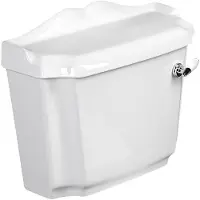 Aqualine Antik Toiletreservoir inclusief spoelmechanisme, wit