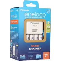 Panasonic Advanced BQ-CC17 + 4x eneloop AA Batterijlader NiMH AAA (potlood), AA (penlite)