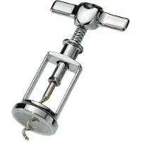 Westmark Kurkentrekker met kap, spiraal met kern, staal, verchroomd, 60182270