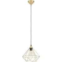 Eglo Gouden hanglamp Tarbes Ø 32,5cm