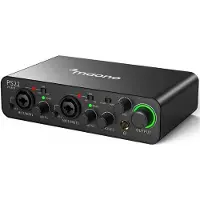 MAONO PS22 audio-interface (USB), Audio-interface, Zwart
