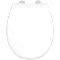 INSTMAIER Alma - toiletzitting - Made in Germany - duroplast - ovale vorm - Wit