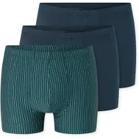 Schiesser Boxershorts donkerblauw / groen