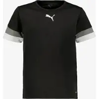 Puma Functioneel shirt 'TeamRise' grijs / zwart / wit