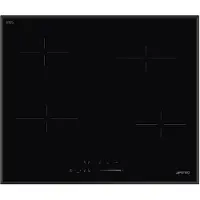 Smeg Vitrokeramische Kookplaat SE464TB